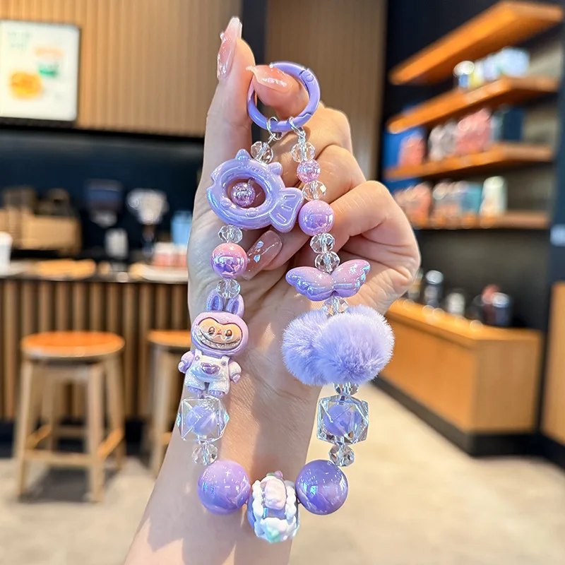 Labubu Bracelet Keychain D405