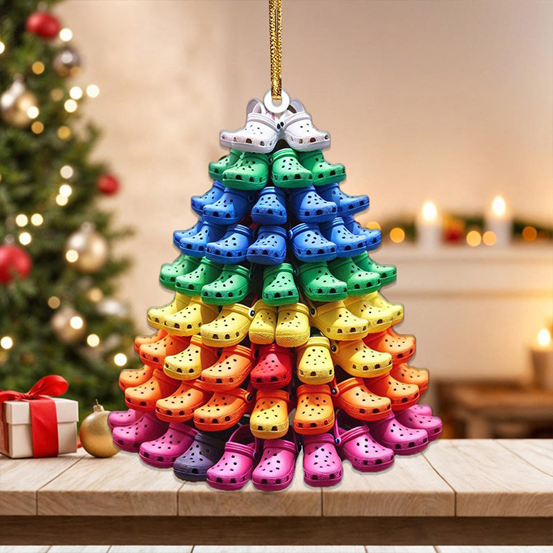 Funny Cro*s Christmas Tree Ornament