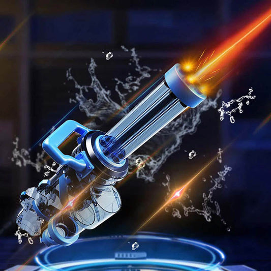 Ice Blast Rotating Laser Gatling Electric Water Gun