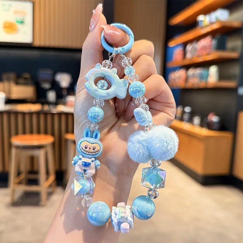 Labubu Bracelet Keychain D405
