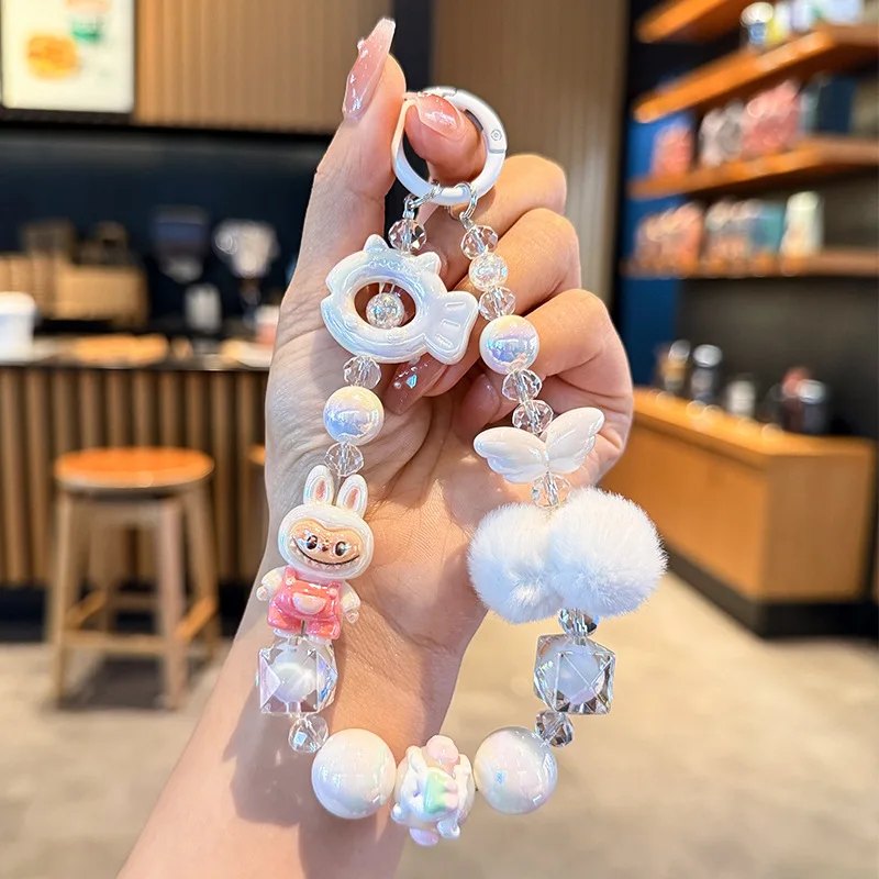 Labubu Bracelet Keychain D405