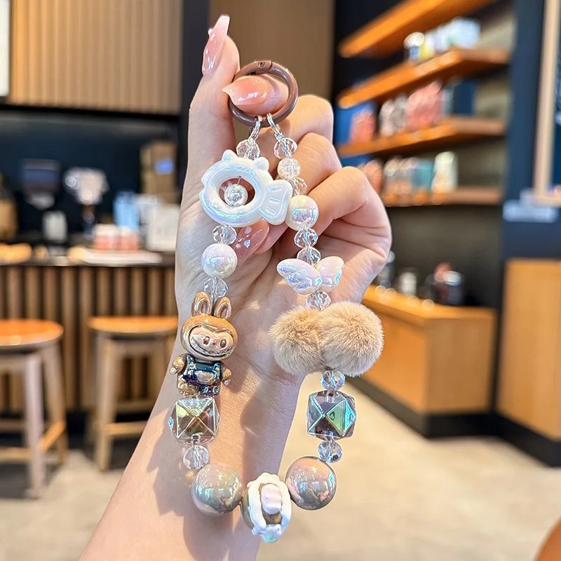 Labubu Bracelet Keychain D405