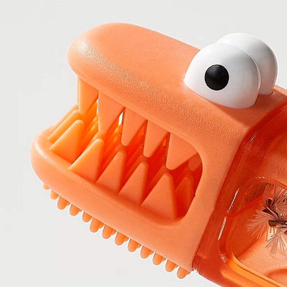 3-in-1 Crocodile Brush - Deep Cleaning for Narrow Cup Lids & Tableware Gaps