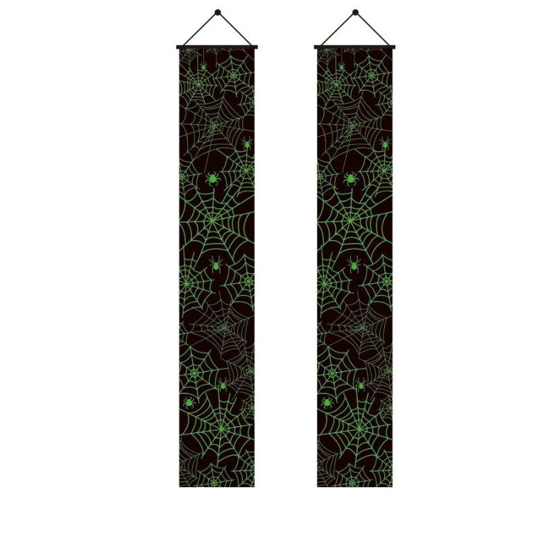 Halloween Porch Sign Hanging Banner