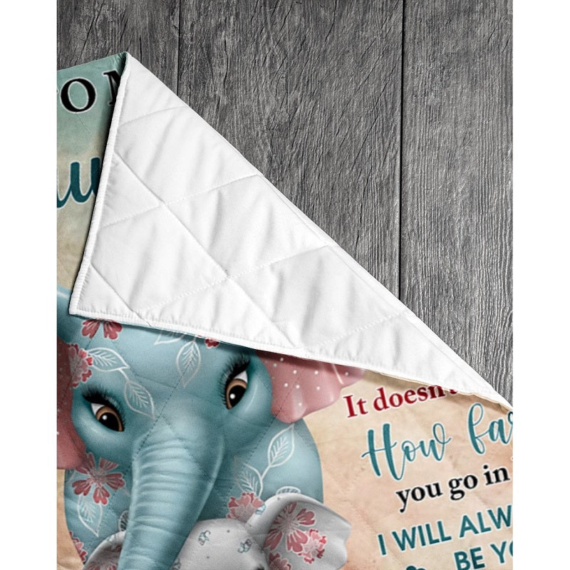 To My Daughter - From Mom - A321 - Premium Blanket