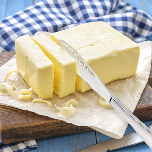 【50% OFF & BUY 2 GET 1 FREE】3 In 1 Food Grade 304 Stainless Steel Butter Knife
