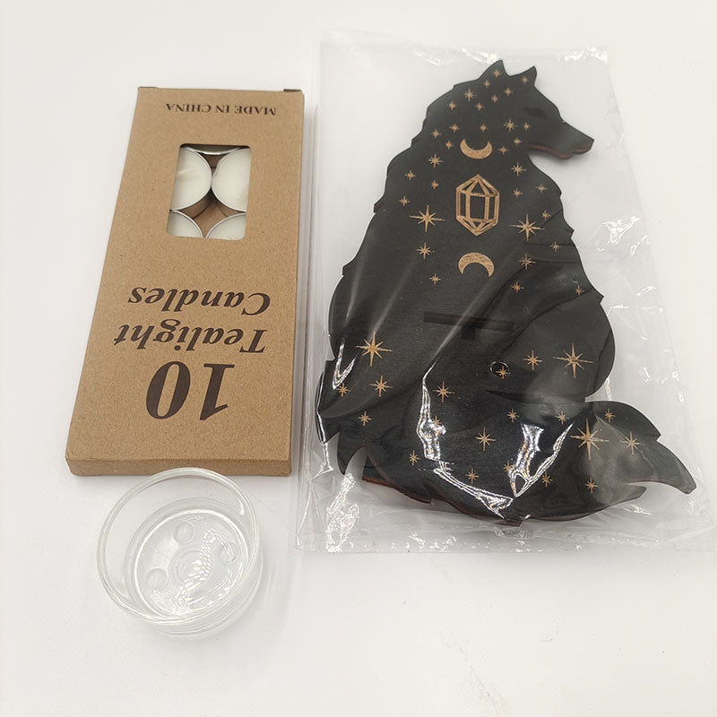 Celestial Wolf Altar Shelf