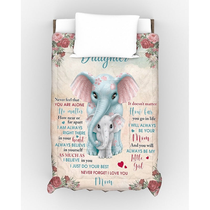 To My Daughter - From Mom - A321 - Premium Blanket