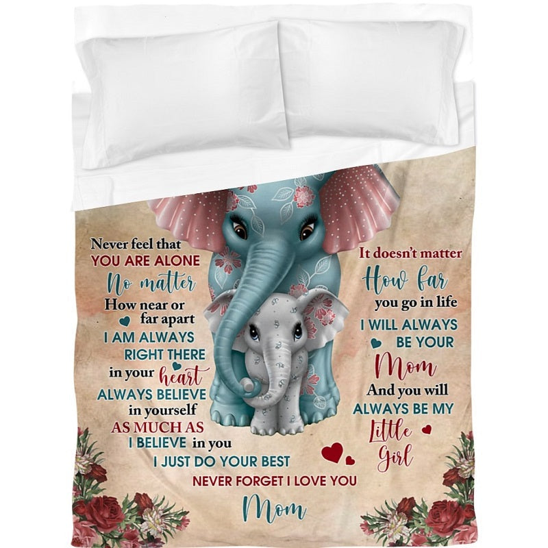 To My Daughter - From Mom - A321 - Premium Blanket
