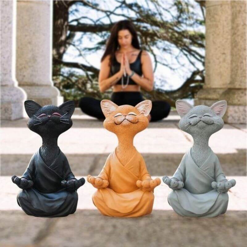 Happy Buddha Cat (BUY 2 FREE SHIPPING)