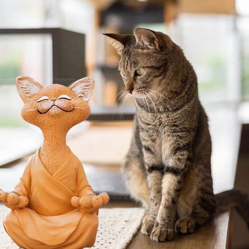 Happy Buddha Cat (BUY 2 FREE SHIPPING)