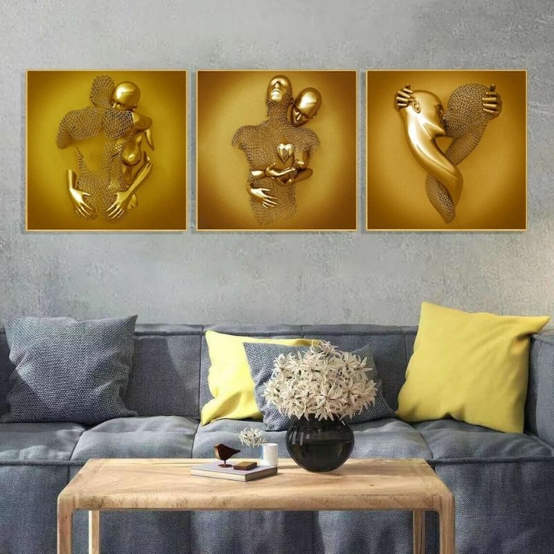 Love Heart 3D Effect Wall Art