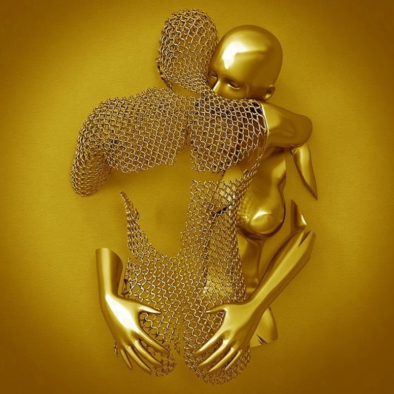 Love Heart 3D Effect Wall Art