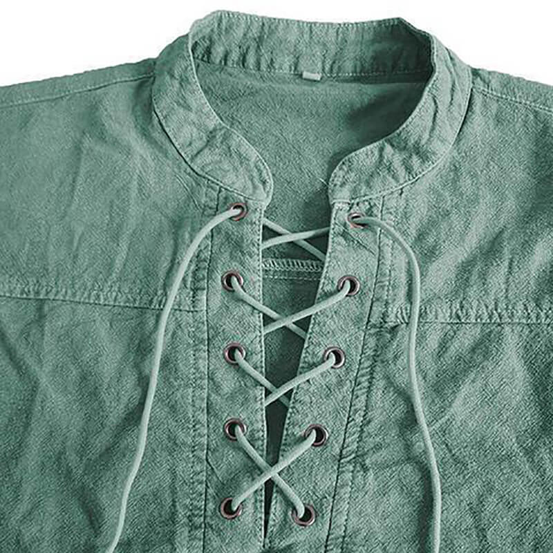 Men's Gothic Retro Short Sleeve Shirt