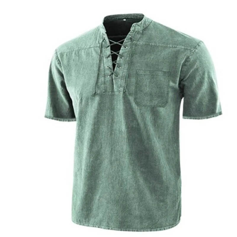 Men's Gothic Retro Short Sleeve Shirt