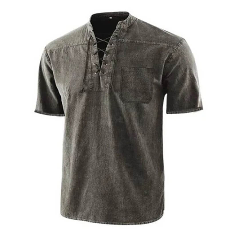 Men's Gothic Retro Short Sleeve Shirt
