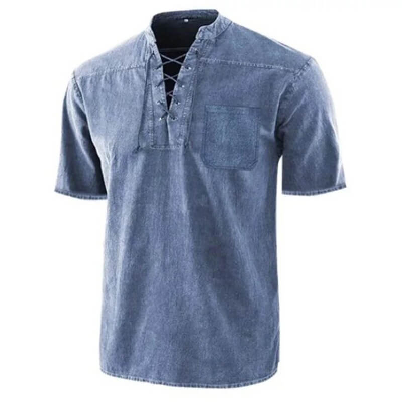 Men's Gothic Retro Short Sleeve Shirt