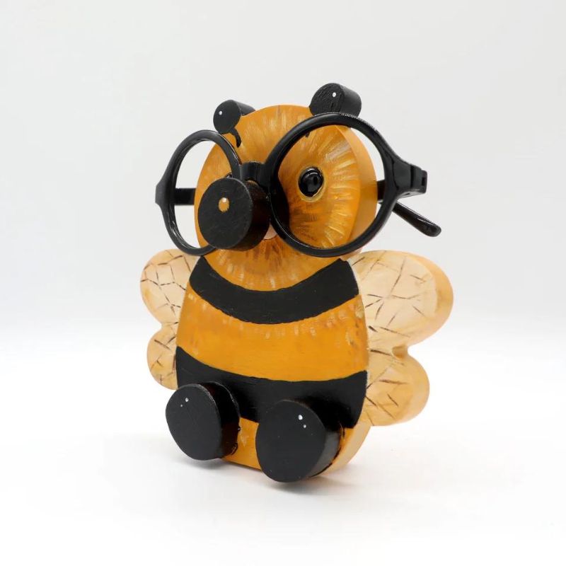 Handmade Glasses Stand F040 Bee
