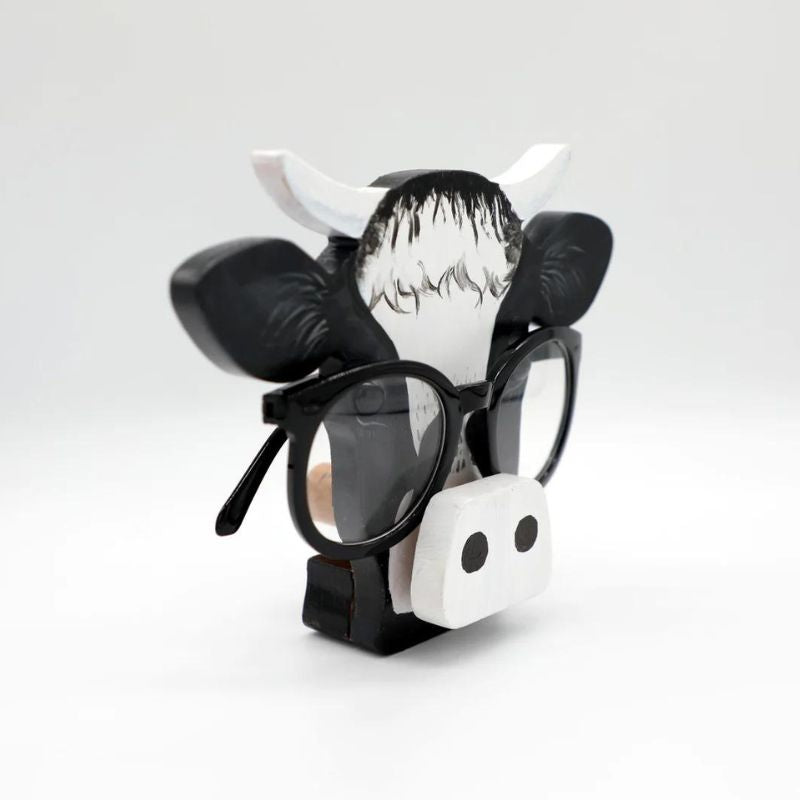 Handmade Glasses Stand F045 Cow