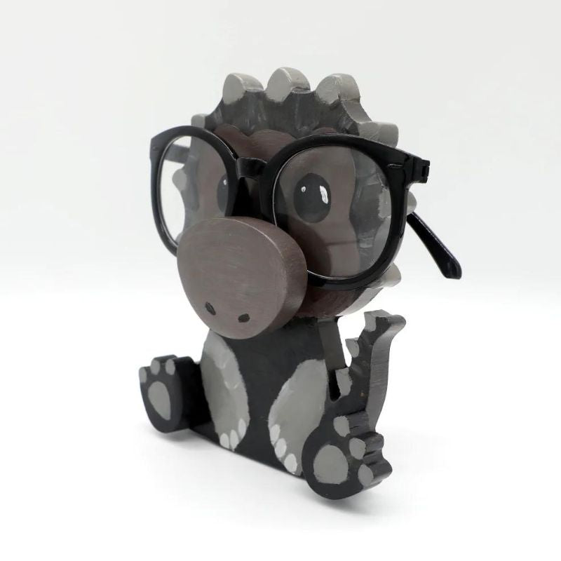 Handmade Glasses Stand F274 Dinosaur
