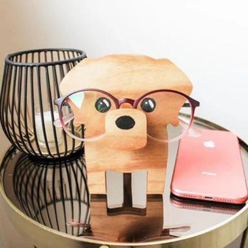 Handmade Glasses Stand F039 Labrador Retriever
