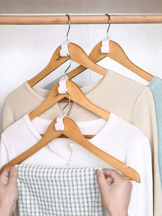(SUMMER HOT SALE- Save 50% OFF) Space-Saving Clothes Hanger Connector Hooks-10 PCS / BUY 4 GET FREE SHIPPING