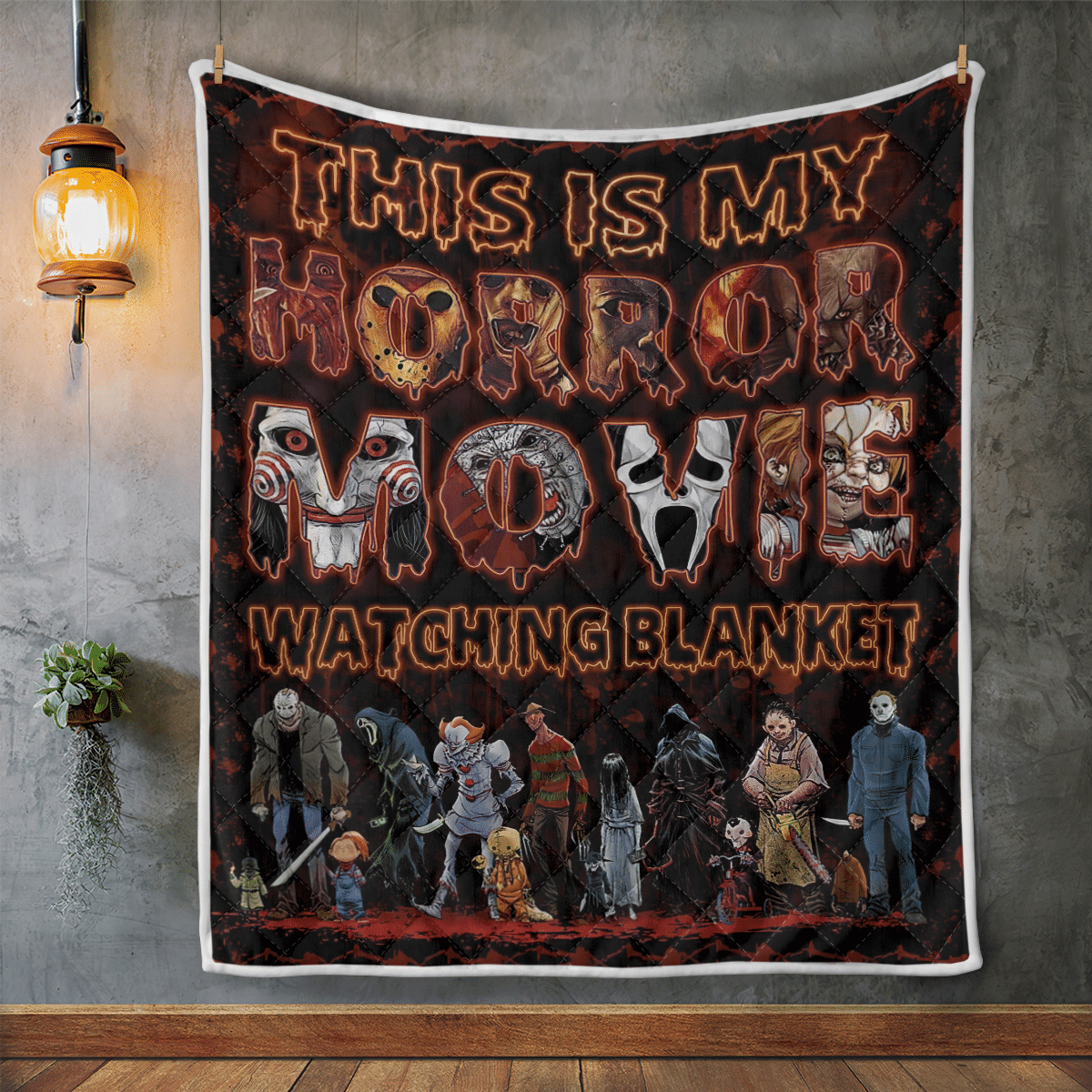 This Is My Horror Movie Watching A231 Premium Blanket