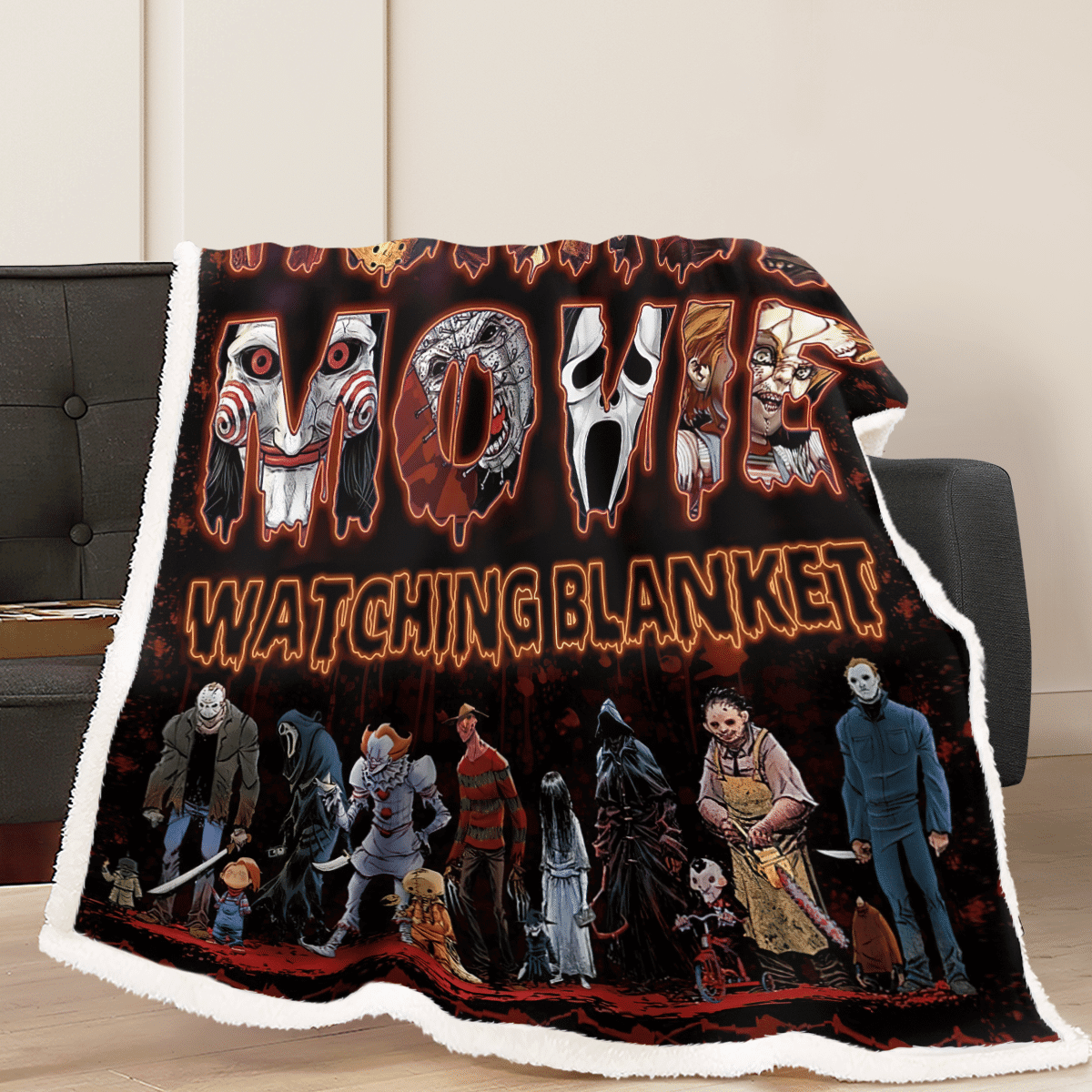 This Is My Horror Movie Watching A231 Premium Blanket