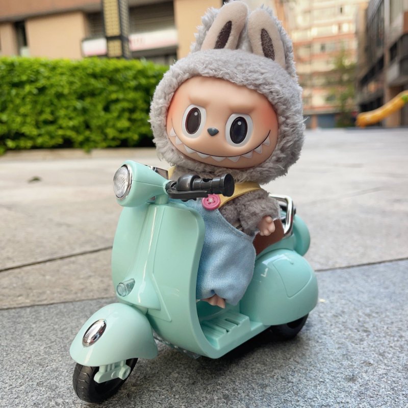 Labubu Mini Motorcycle