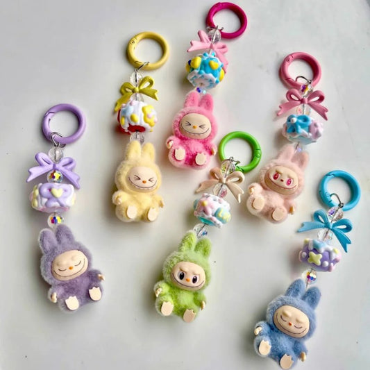 Labubu Charm Keychain D404