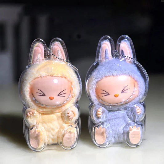 Labubu & Labubu Seated Plush Transparent Cover