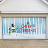 Christmas Snowman Christmas Garage Door Covers F587