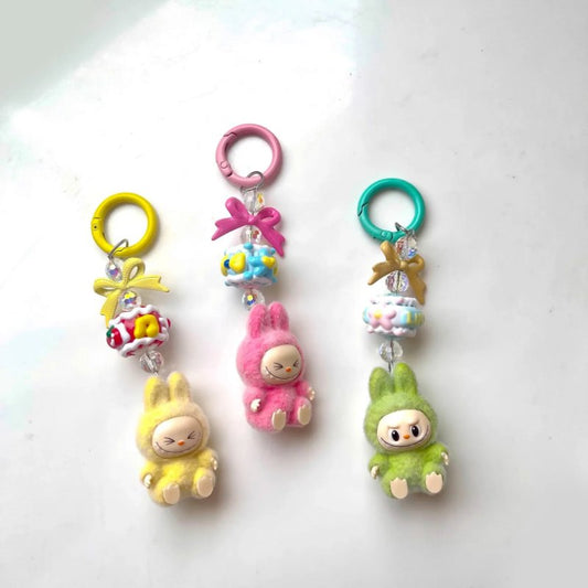 Labubu Charm Keychain D404