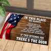 In This Place We Always - D325 - Doormat