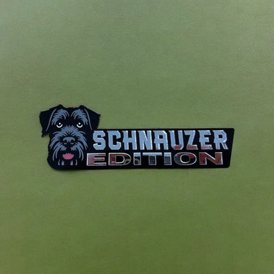 Dog Car Badge Laser Cutting Car Emblem