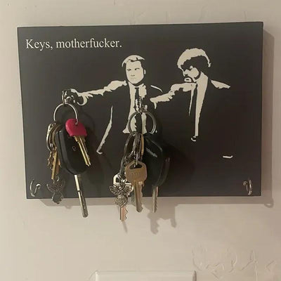 Funny Fiction Key Holder