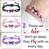 For Memorial - They Fly With Us Every Day Butterfly Bracelet