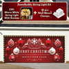 Merry Christmas Garage Door Covers CC001