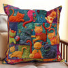 Cute Cats And Colorful Yarns D237 Pillow Case