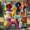 Poodle Blanket - D285 - Premium Blanket