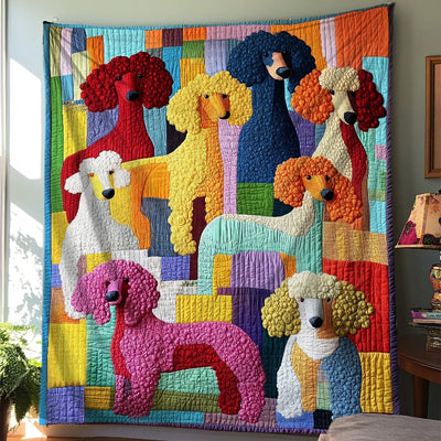 Poodle Blanket - D285 - Premium Blanket