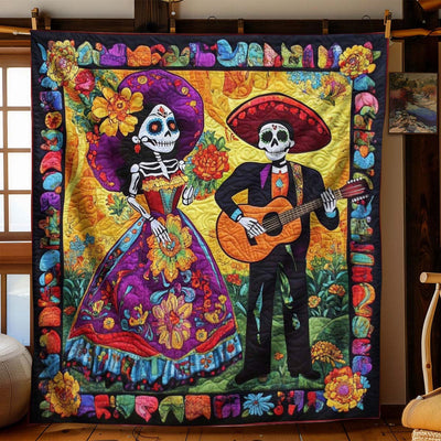 Dia De Los Muertos Blanket - D293 - Premium Blanket