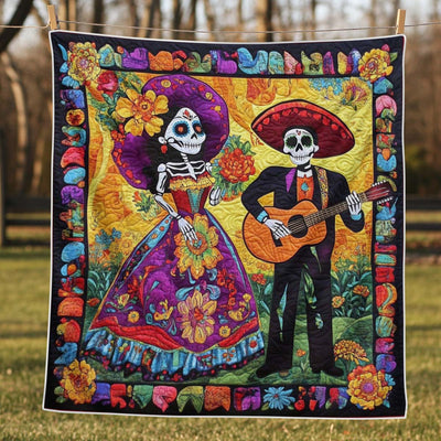 Dia De Los Muertos Blanket - D293 - Premium Blanket