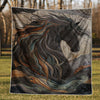 Dynamic Horse Design Blanket - D300 - Premium Blanket