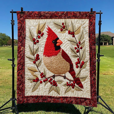 Family Bond Cardinal Blanket - F607 - Premium Blanket