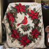 Timeless Love Cardinal Blanket - F608 - Premium Blanket