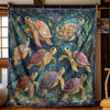 Marine Sea Turtles Blanket - H198 - Premium Blanket