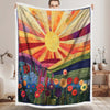 Blossoms in the Sun Blanket  - H207 - Premium Blanket