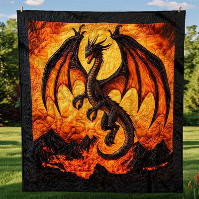 Lava Dragon Blanket - H245 - Premium Blanket