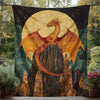 Moonlit Dragon Summit Blanket - H248 - Premium Blanket